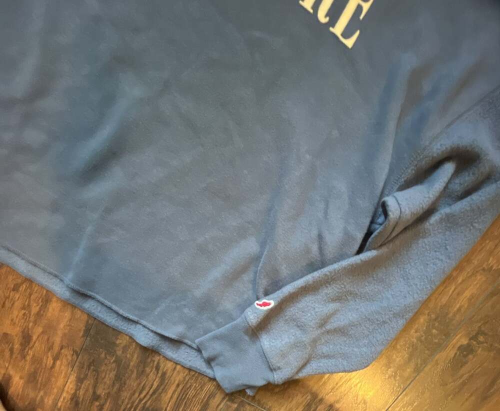 League Skidmore College Crewneck Sweatshirt Blue Small - Picture 2 of 6